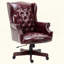 Fauteuil de bureau de direction confortable - Design ergonomique - Siège et dossier rembourrés épais - Fauteuil de bureau en cuir PU avec roulettes à glissement en douceur
