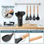 Kitchen Utensils Set,  25 Pieces Soft Silicone Cooking Utensil Set With Holder, Natural Wooden Handle Kitchen Spatula Spoon For Cooking Baking, Non Stick & Heat Resistant,-1865902565