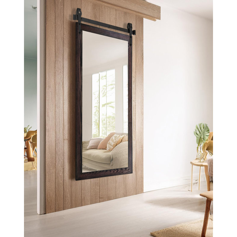 Miroir Rayne Miroirs Ozark, Cerise noir, 62 po x 33 po