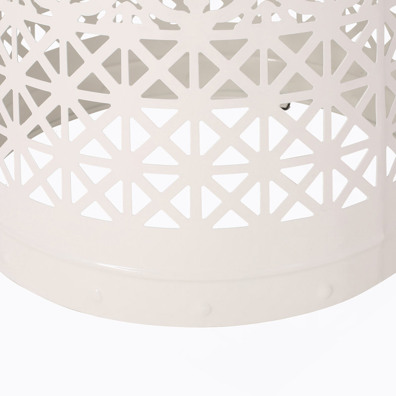 Table de bout tambour, Blanc