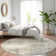 Machine Washable Indoor/Outdoor Cinead ACN1714 Beige Rug