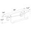 Chelsea 24" Shelf with Towel Bar-36054572