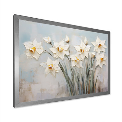 Minimalisme - jonquilles blanches