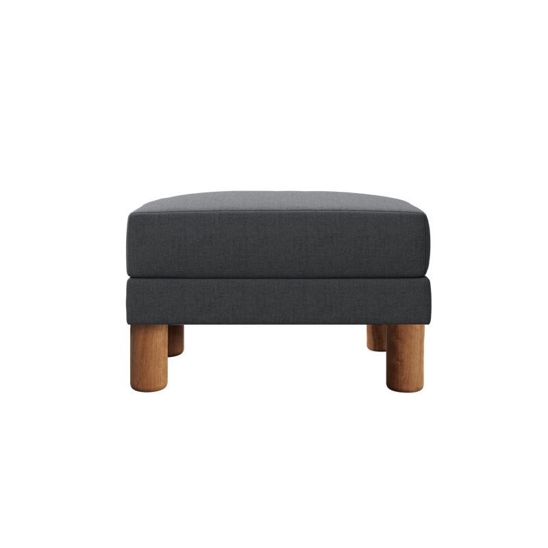 Essential Ottoman, Shadow Upcycled Poly, Cylinder