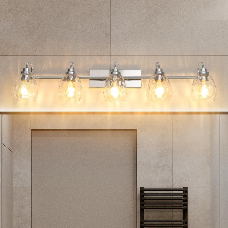 Éclairage pour meuble-lavabo 5 lumières Tavonna