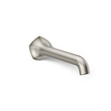 Occasion Sink Spout with Straight Design Wall Mount Bathroom Faucet with Drain Assembly