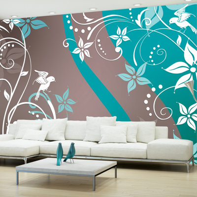 Floral Fantasy III Wall Mural