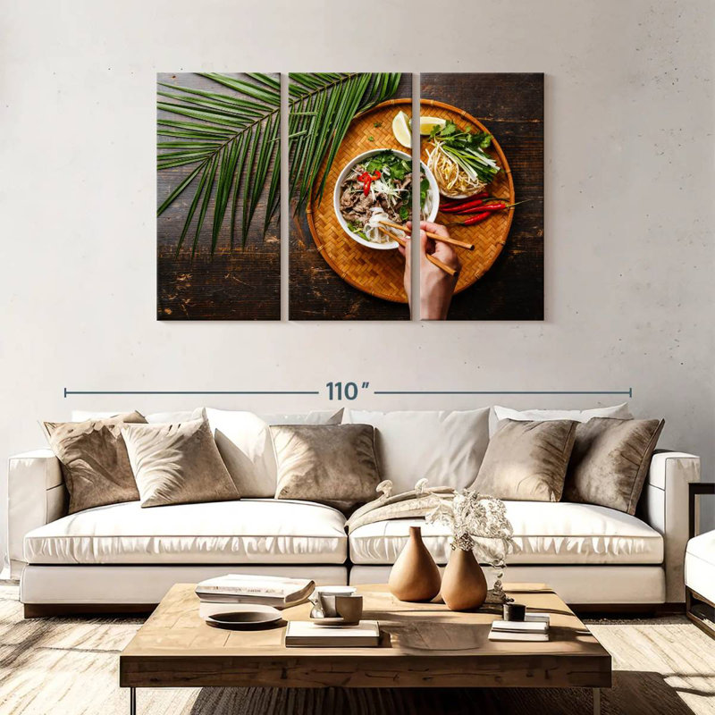 Yarlin Pho Bo, 48" H x 74" W