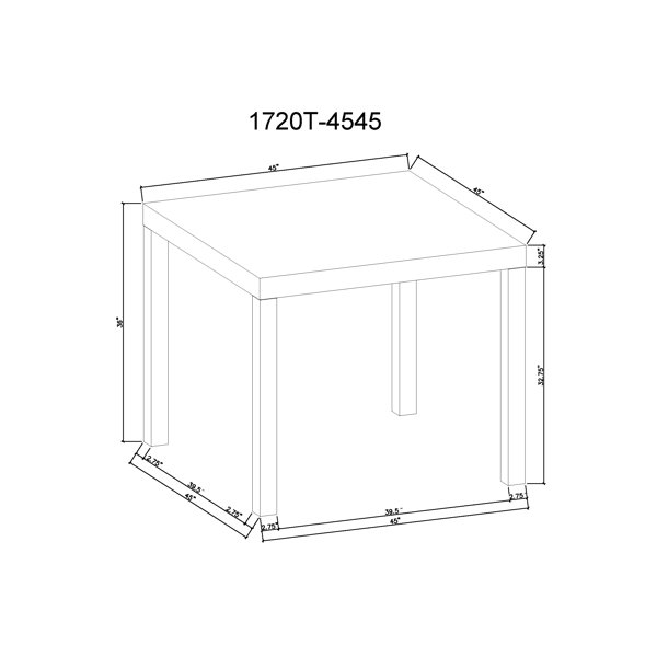 Dimensions du produit