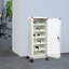 Armoire de rangement verrouillable pour téléphone portable à 60 emplacements avec roulettes