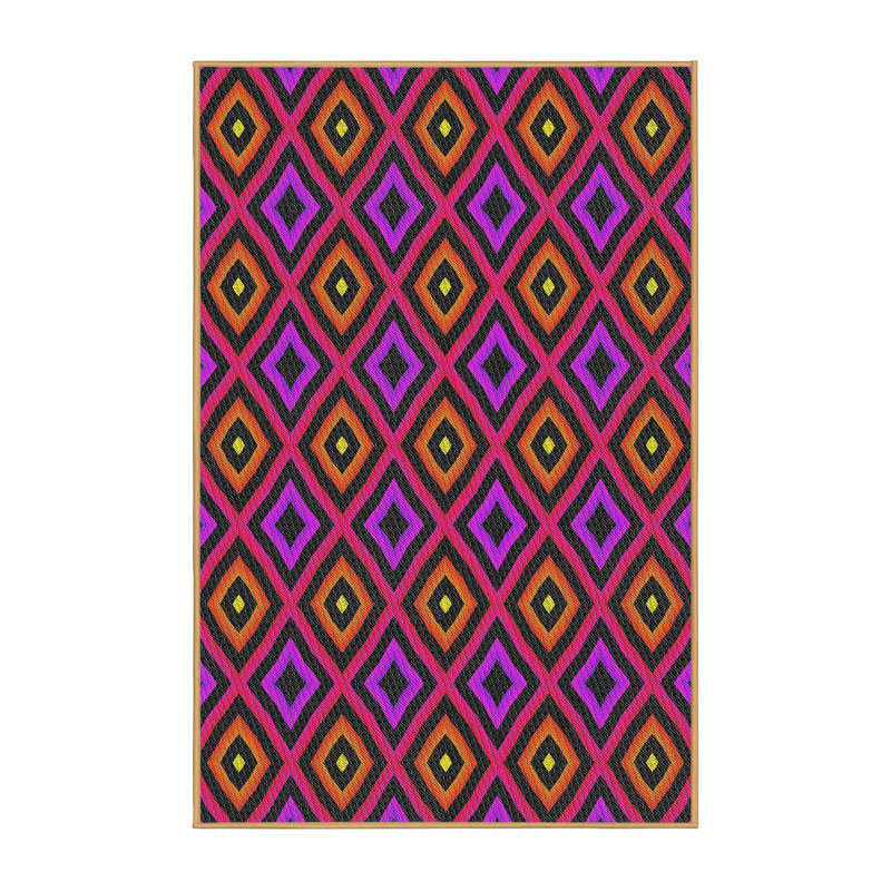 Petree Geometric Indoor Rug, Rectangle 2' x 3'