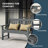 Laguna Poly 3-Piece Bench With Coffee Table-106958366