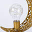 Lampe de table à DEL en fer Lampe de table de fête Musulman