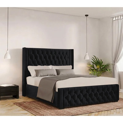 Barrientez Upholstered Ottoman Storage Bed