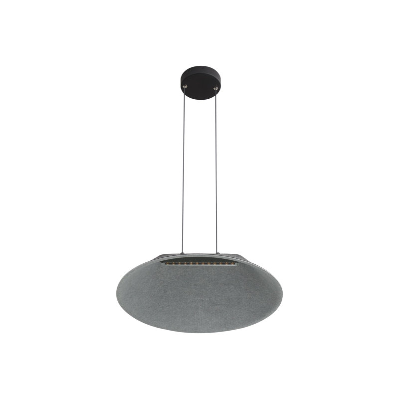 Luminaire suspendu DEL 21 po Meier, Noir