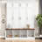 75"H Hall Tree with Open Storage,3-in-1 Hall Tree with Bench-743941078