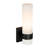  Modern ADA Bathroom Sconce Light with White Glass for Corridor Hallway & Living Room
