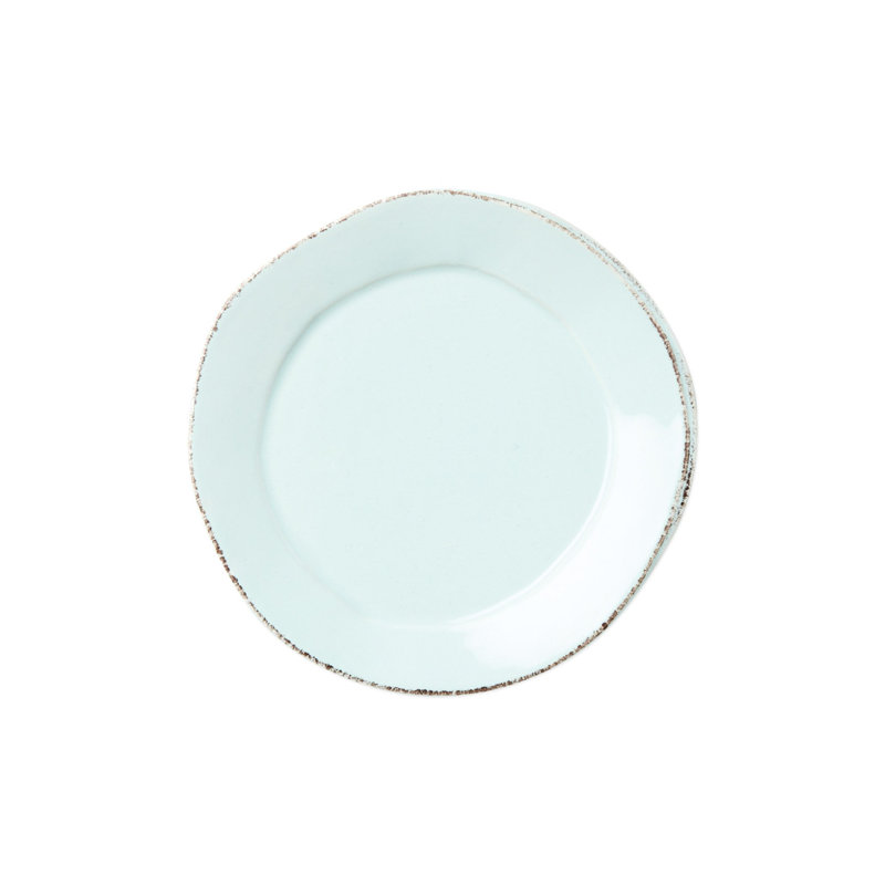 Assiette canape Lastra, Aigue-marine