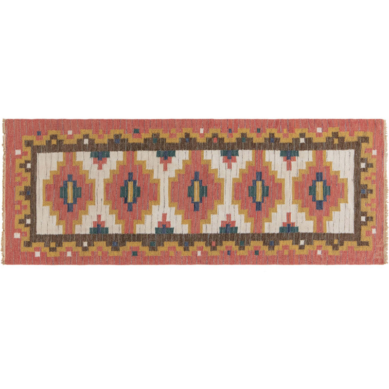 One-of-a-Kind Runner 3'2" X 7'6" Hand Knotted Area Rug