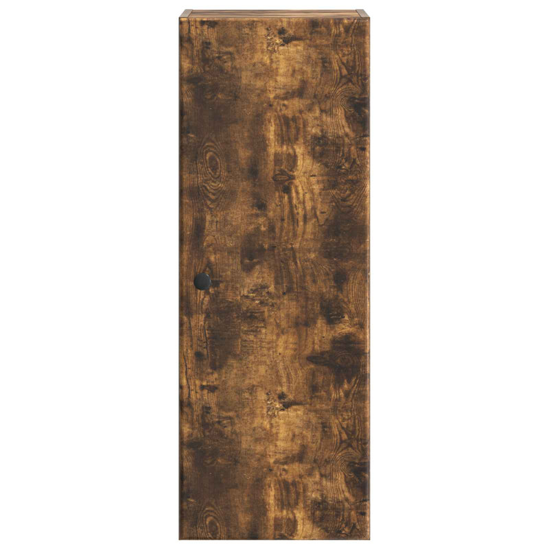 1 -Door Rectangle Accent Cabinet, Smoked Oak