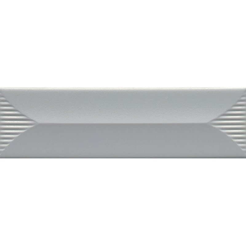 Euphoria Pearl 3 in. x 12 in. Satin Ceramic (6.06 sq. ft./Case), Silver