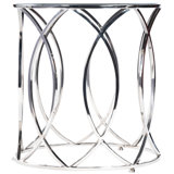 Desiree Mirrored End Table