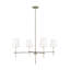 3187204-Four Light SM Chandelier-1712317105-1712317110-1712317114