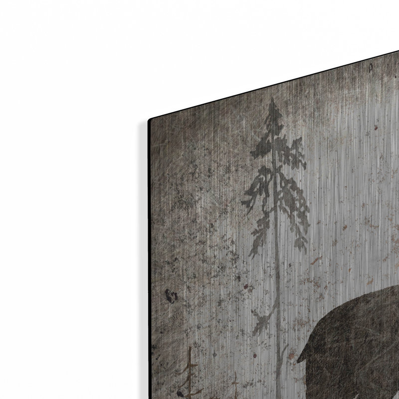 «Calling Deer» par Lightbox Journal sur métal, H 24 po x l 24 po