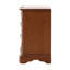Furniture Classics Zepoli Natural Mahogany Brass Chest
