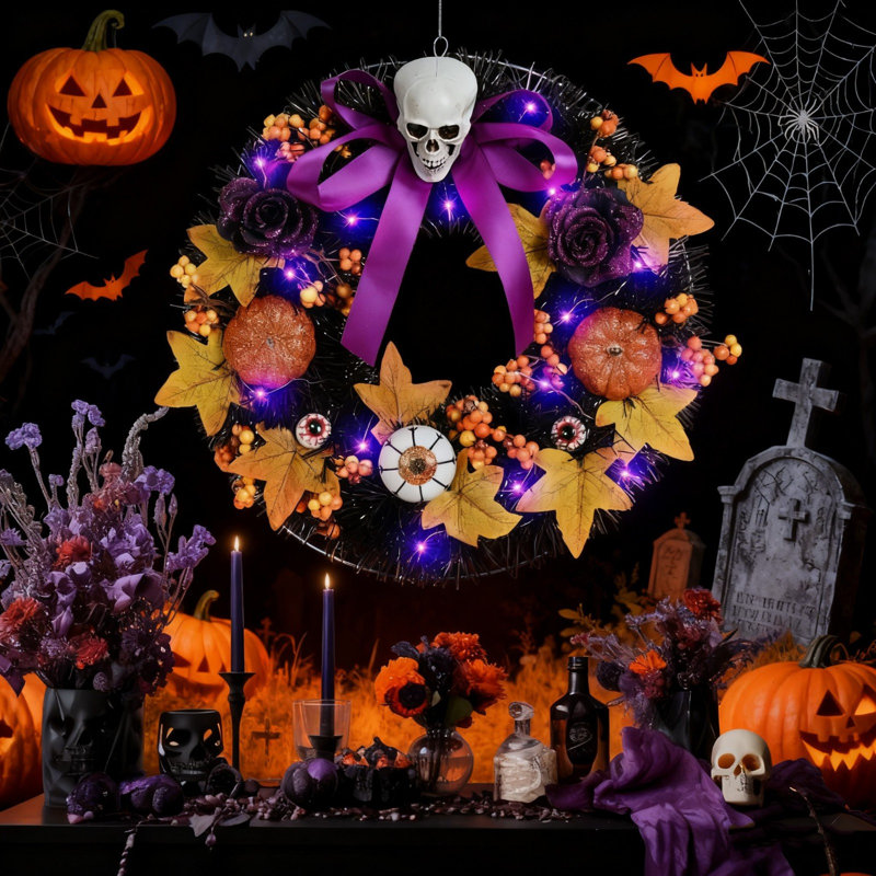Illustration de squelette d'Halloween