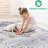 Area Rug In Cream Medallion - Non-Shedding For Nursery Crib Pet- & Stain-1744241612
