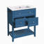 Meuble-lavabo autoportant de 30 po avec porte-serviettes réversible Nava-132922134