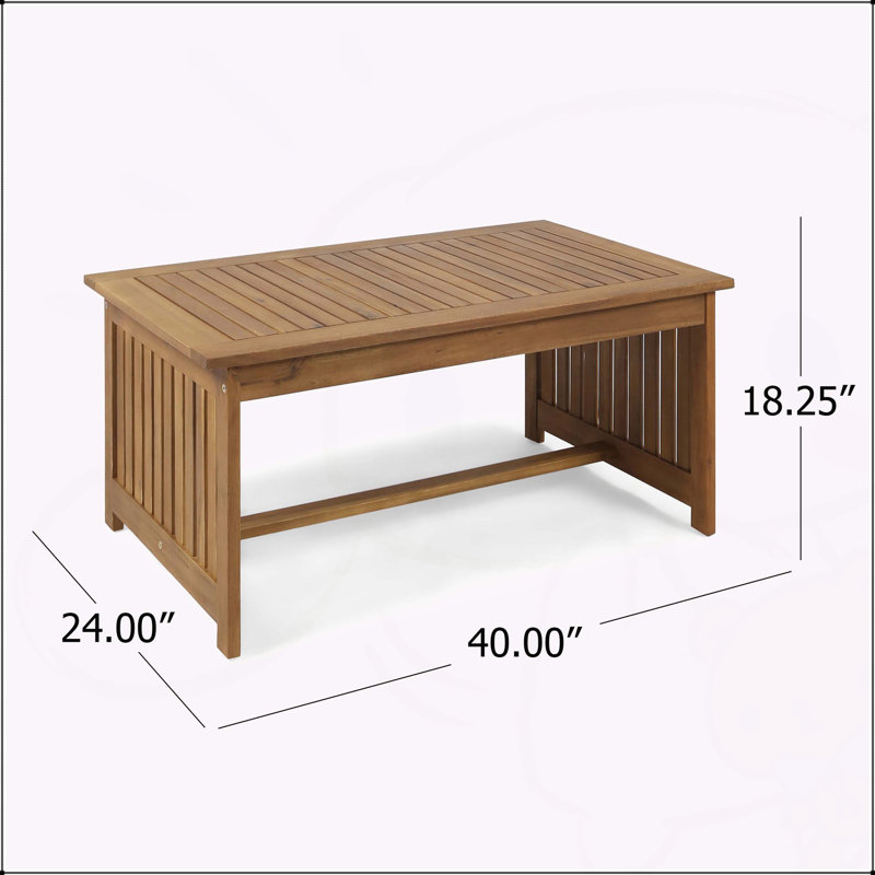 CASA ACACIA COFFEE TABLE, Brown