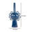 Kary Flower Vase, Unique 3D Look, Narrow 23 Inch Ceramic-110521956