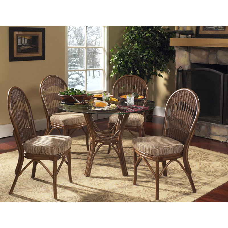 Chaise de salle à manger Wittig, Pacane, Citron Meeks