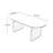 Imbert Oval Solid Wood Base Dining Table-572703838