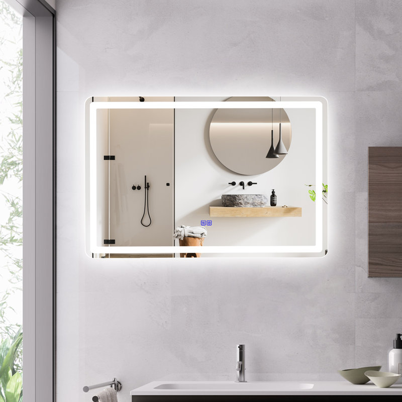 Miroir de salle de bain Lapp, 24,02 po x 36,02 po
