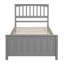 Lit plateforme en bois-1081919298