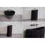 Lavabo sur pied en béton autoportant noir 33,9 po Vast Studio-121432546