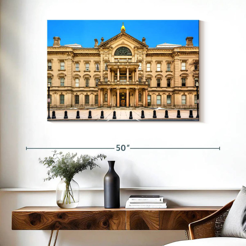 New Jersey State House, H 26 po x l 39 po