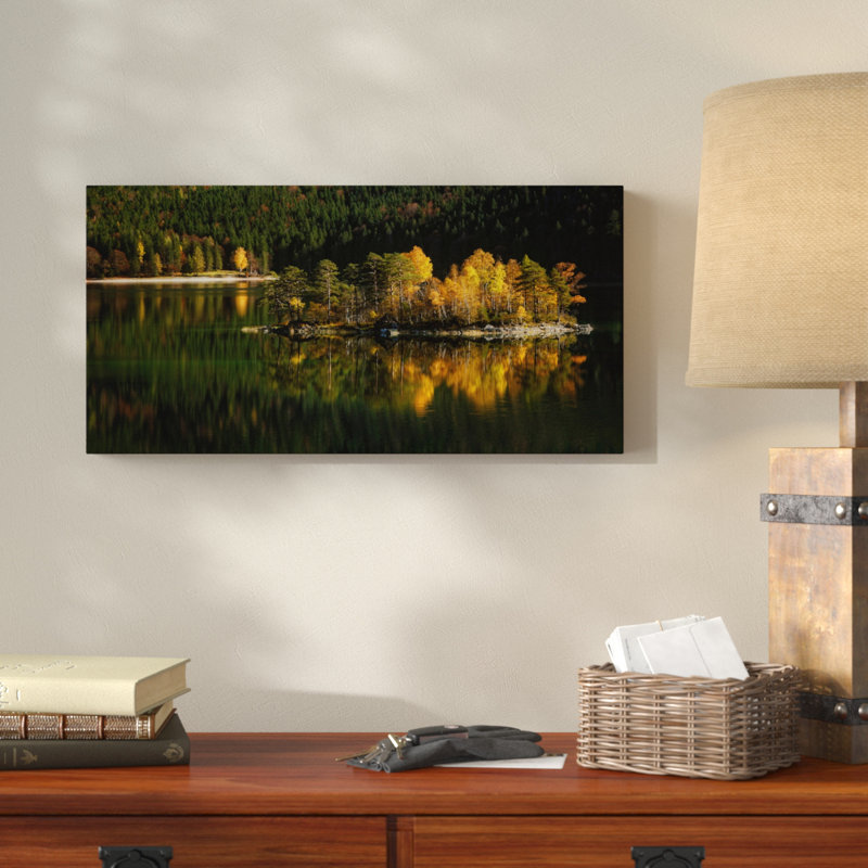 « nature art color iii », reproduction de photo sur toile tendue, H 12 po x l 24 po x P 1,5 po