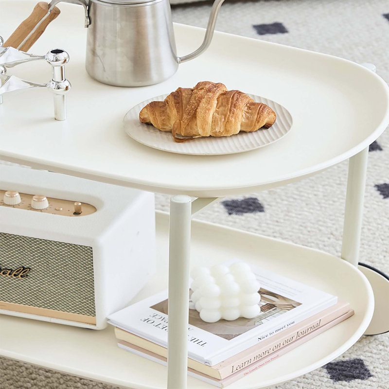 Table basse Caronda, Crème