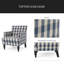 CHAISE CLUB TUFFÉE