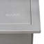 Ruvati 15" L x 20" W Drop-In Kitchen Sink with Accessories