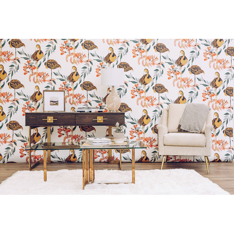 Floral Wallpaper by Teresa Chan Graphics, Pre-Pasted