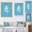 «Delicate Essence White Minimal Leaves» sur impression sur toile-1698035411-1698035408