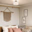 Plafonnier semi-encastré en tissu Pelayo-366825490-366825494