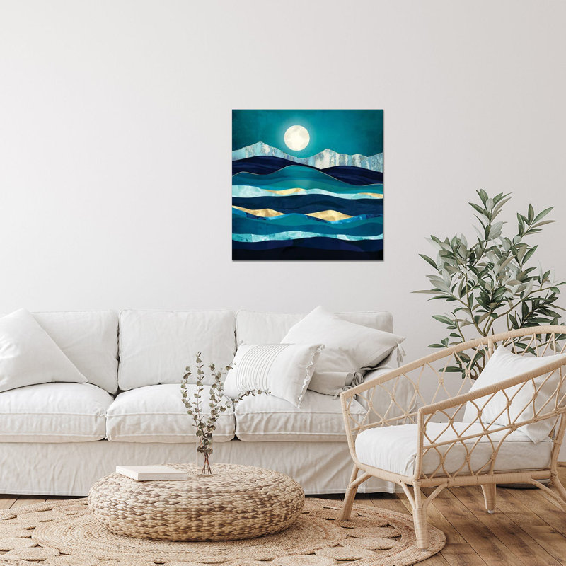 «Winter Sea» par Spaceécur Designs - impression non encadrée, H 24 po x l 24 po x P 0,25 po