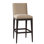 Logan Upholstered Counter Stool with Solid Wood Frame