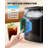 Nugget Ice Maker Countertop,33 lbs per Day, Chewable Pebble Ice Machine,Portable Pellet Ice Maker with Scoop for Home, Kitchen and Office-120065854